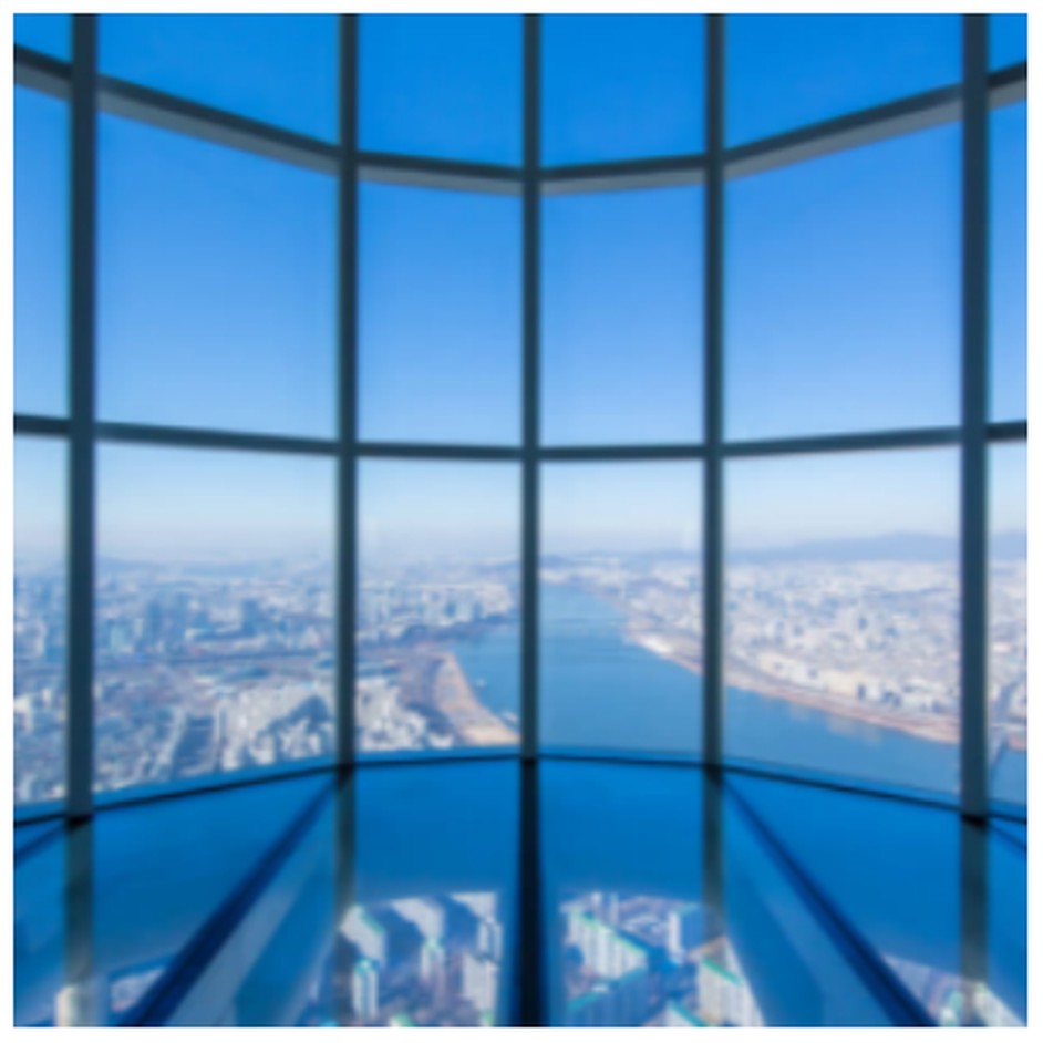 Seoul Sky observation deck at Lotte World Tower